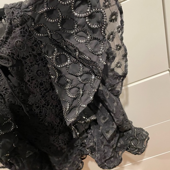 Anthropologie Verb Black cocktail top - Picture 2 of 7